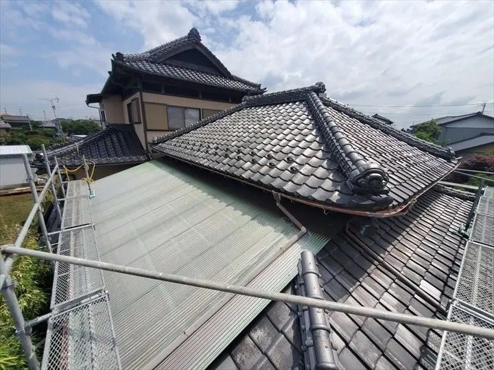 棟取り直し工事は完了