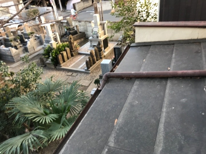 屋根カバー工法前