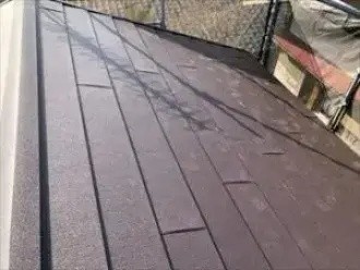 スーパーガルテクトを葺く作業工程