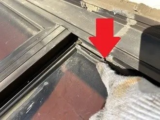 シャッターBOXを解体して内部を点検