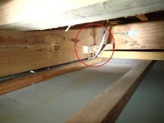 散水検査を実施