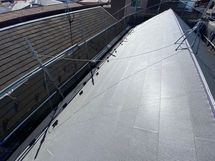 屋根カバー工事後