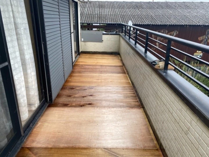 通気緩衝工法前の状態