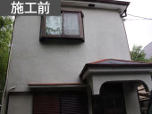 雨漏りのする外壁の修理前