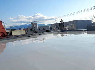 ウレタン防水工事で美観も防水性能も改善